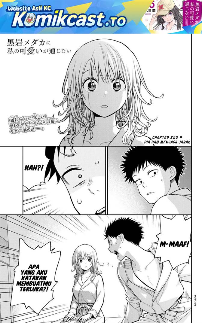 Kuroiwa Medaka ni Watashi no Kawaii ga Tsuujinai Chap 220 - Next Chap 221