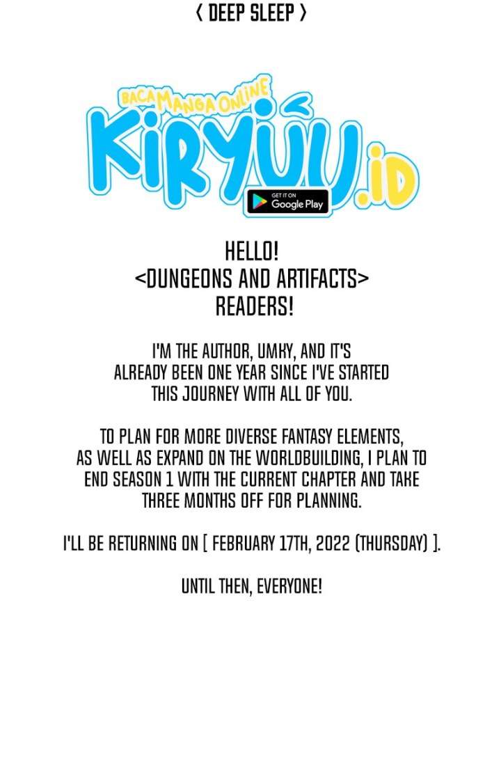 Dungeon and Artifact Chap 56 - Next Chap 57