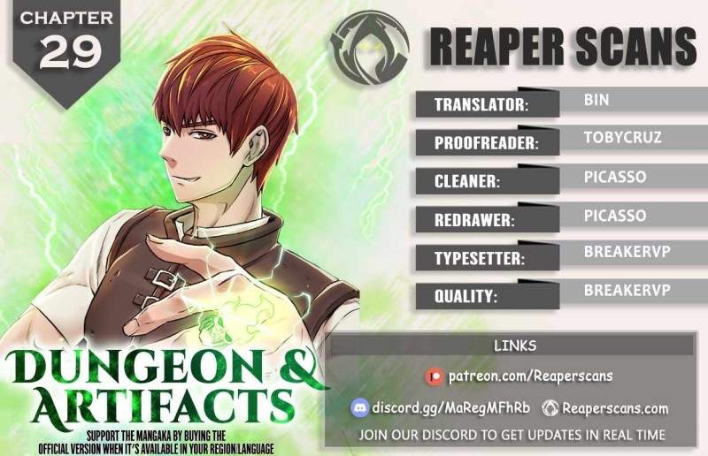 Dungeon and Artifact Chap 29 - Next Chap 30