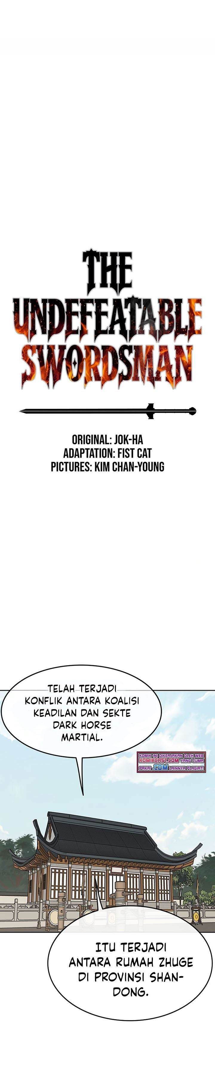 The Undefeatable Swordsman Chap 85 - Next Chap 86