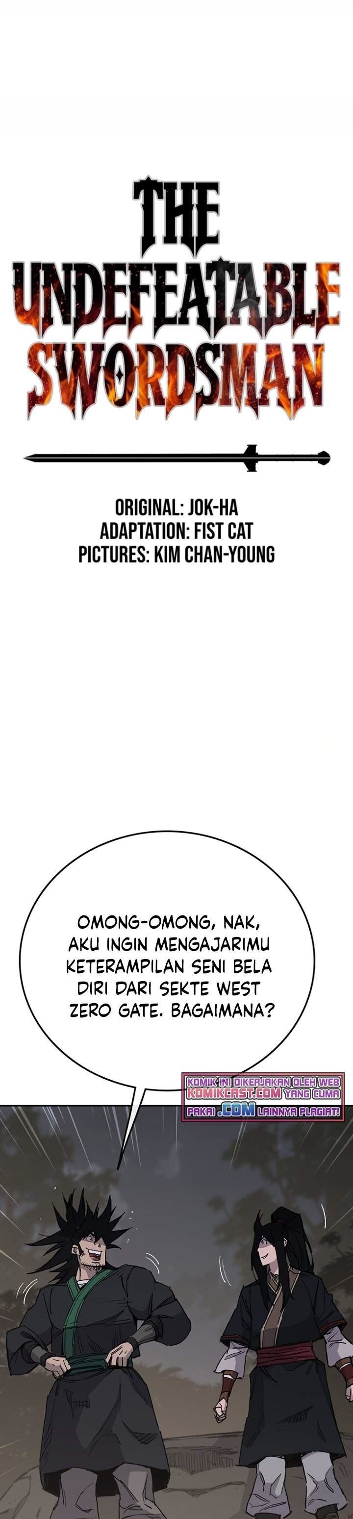 The Undefeatable Swordsman Chap 86 - Next Chap 87