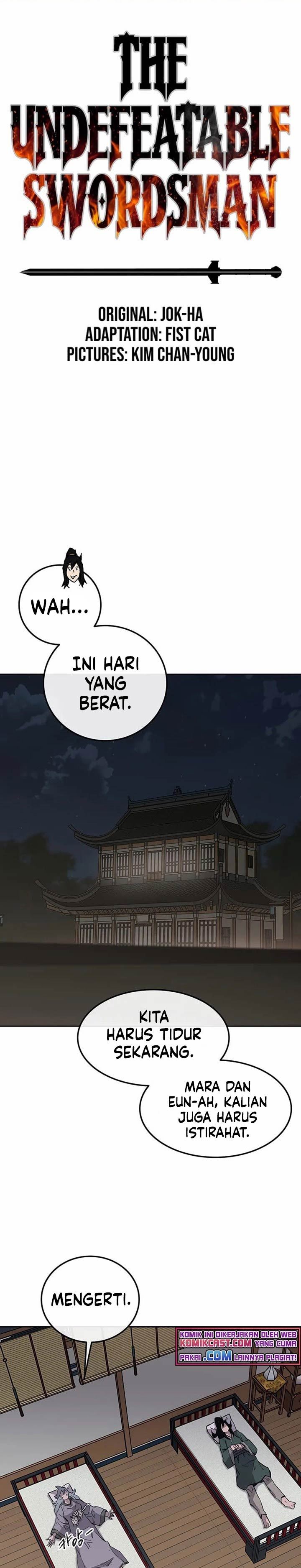 The Undefeatable Swordsman Chap 91 - Next Chap 92