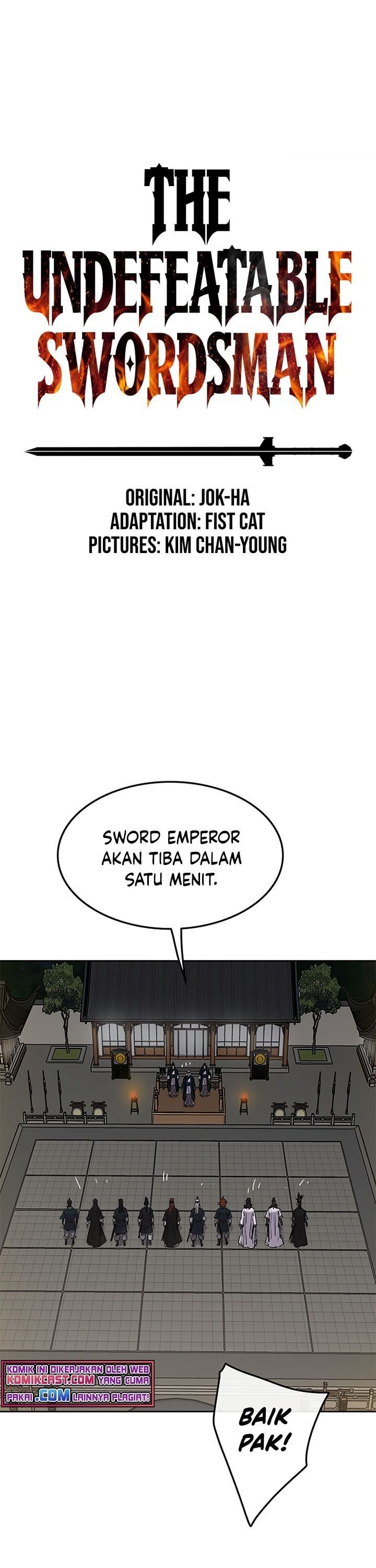The Undefeatable Swordsman Chap 96 - Next Chap 97