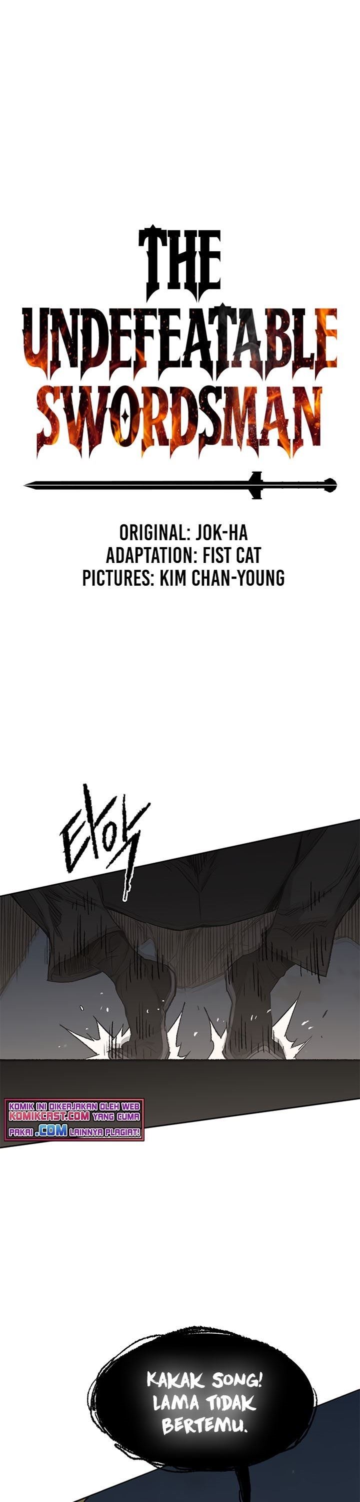 The Undefeatable Swordsman Chap 97 - Next Chap 98