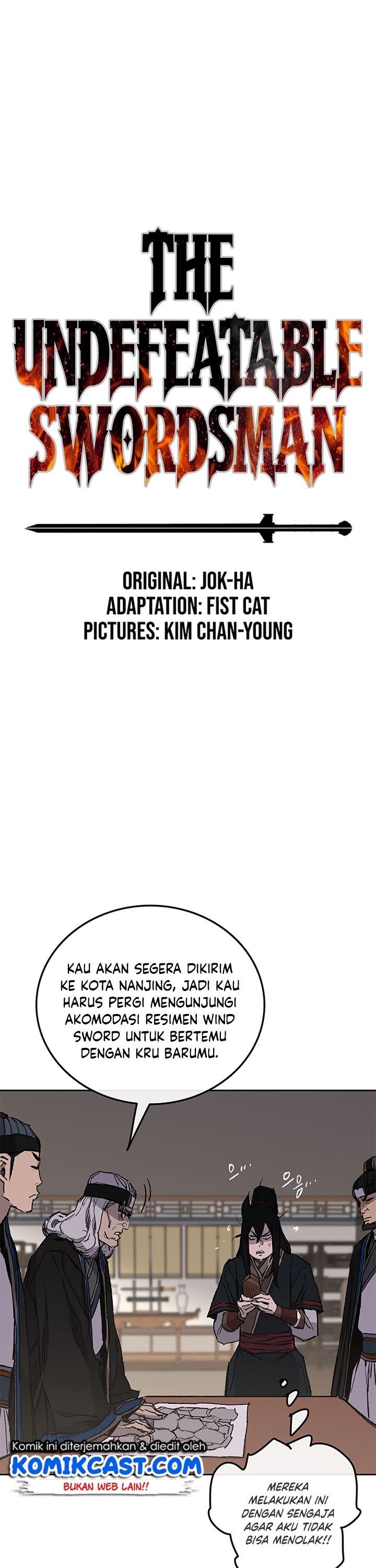 The Undefeatable Swordsman Chap 98 - Next Chap 99