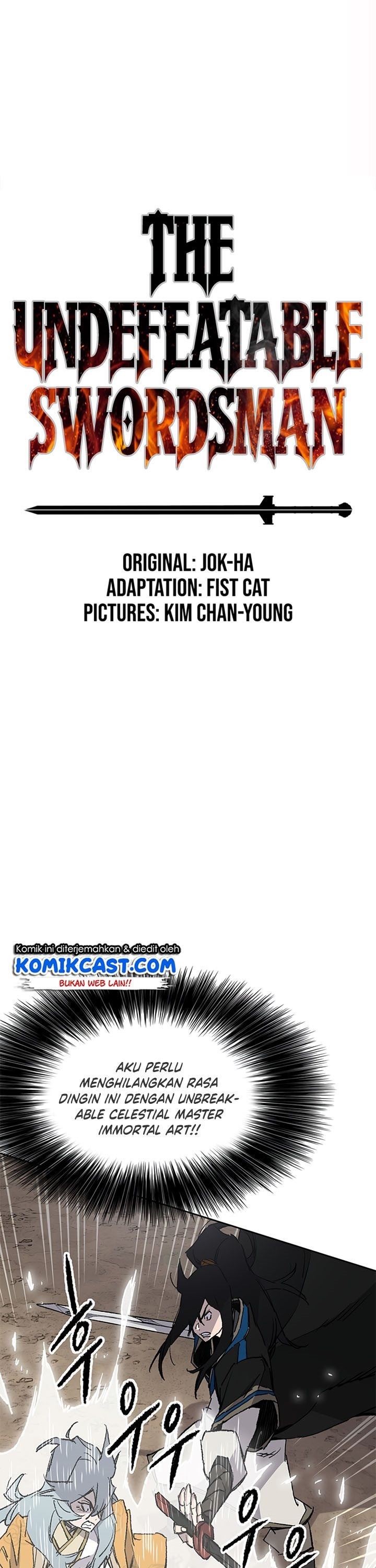 The Undefeatable Swordsman Chap 104 - Next Chap 105