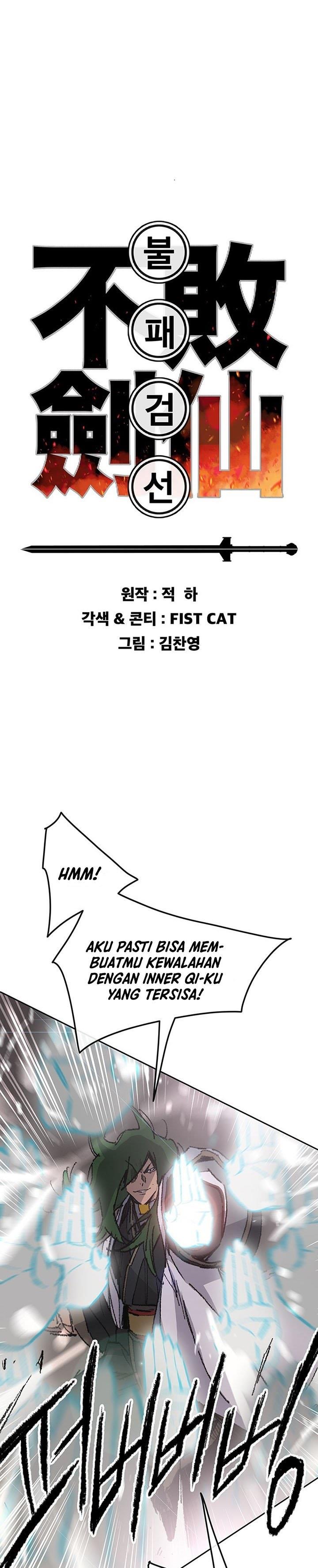The Undefeatable Swordsman Chap 119 - Next Chap 120