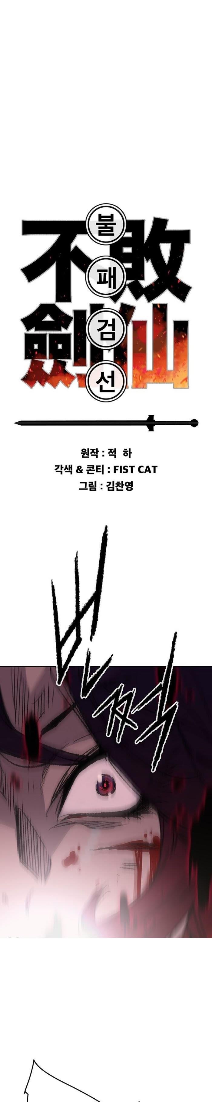 The Undefeatable Swordsman Chap 126 - Next Chap 127