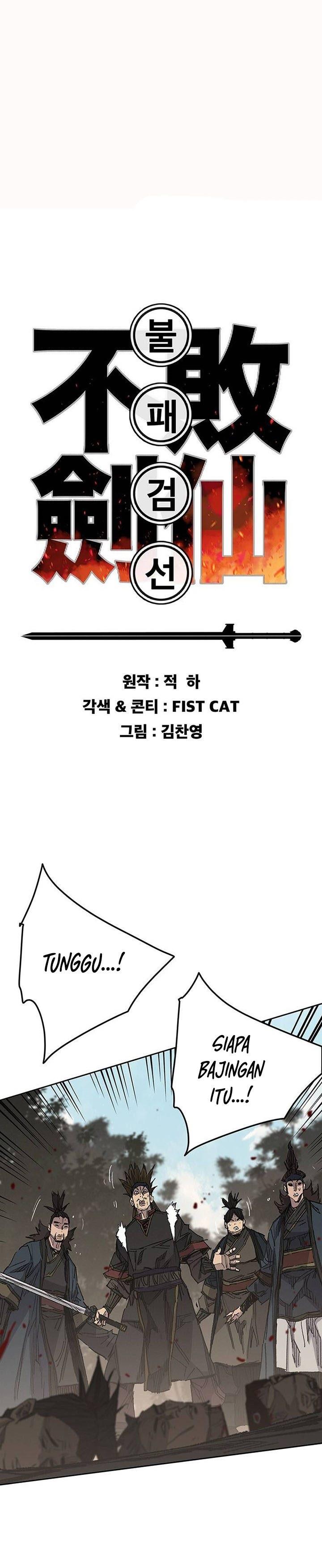 The Undefeatable Swordsman Chap 129 - Next Chap 130