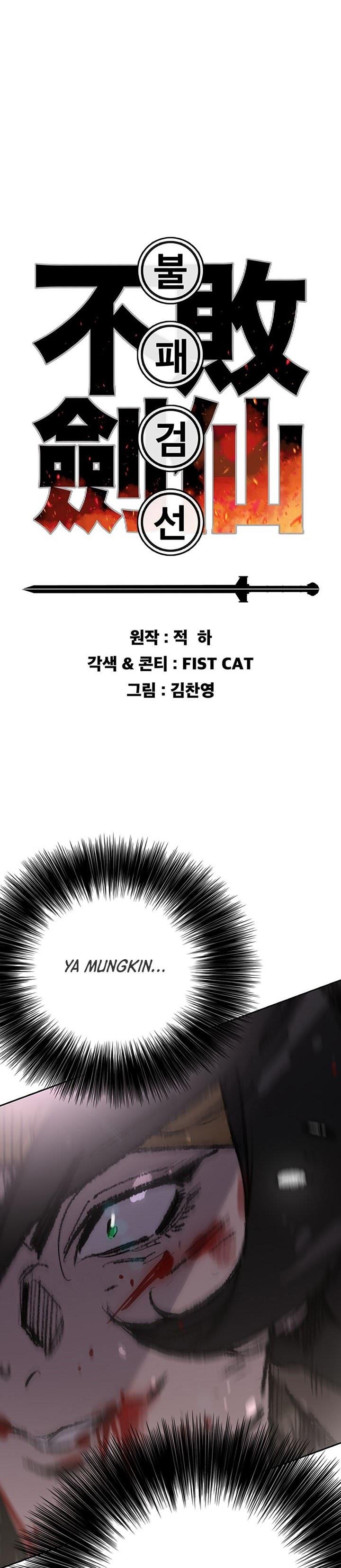 The Undefeatable Swordsman Chap 122 - Next Chap 123