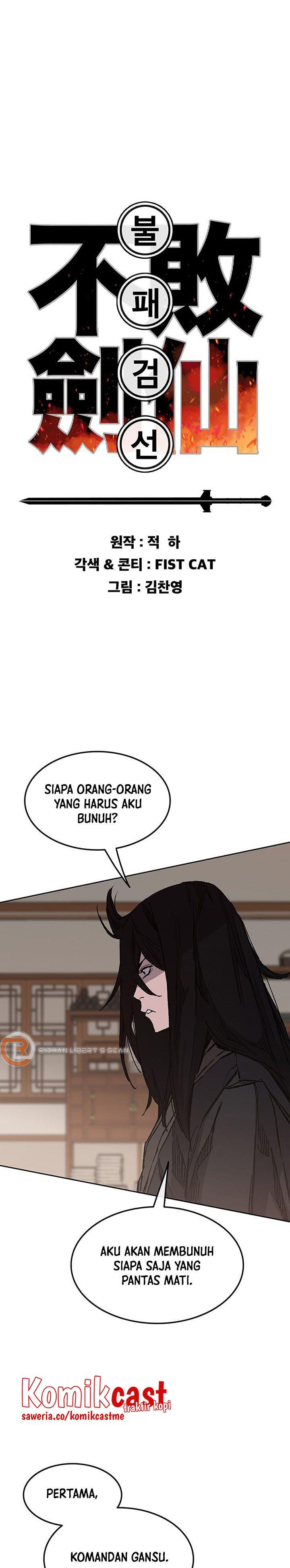 The Undefeatable Swordsman Chap 131 - Next Chap 132