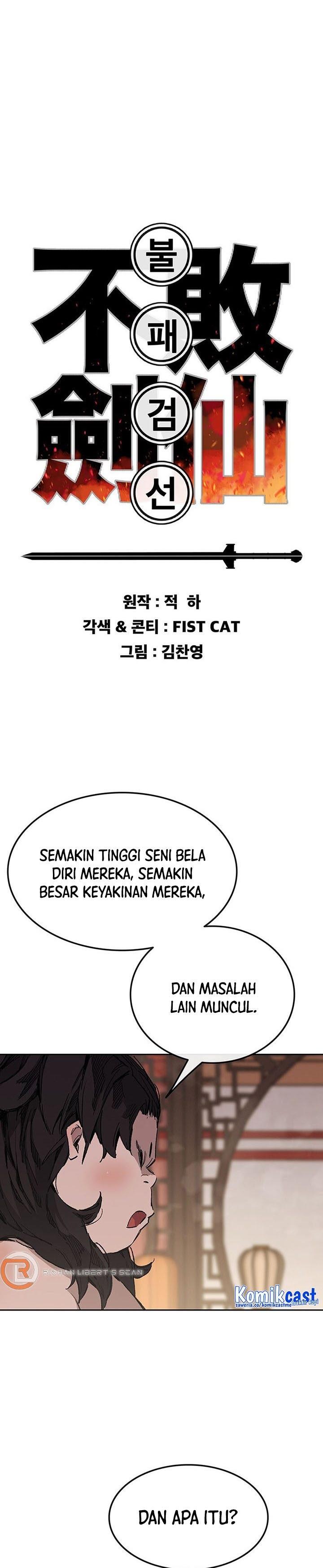 The Undefeatable Swordsman Chap 133 - Next Chap 134