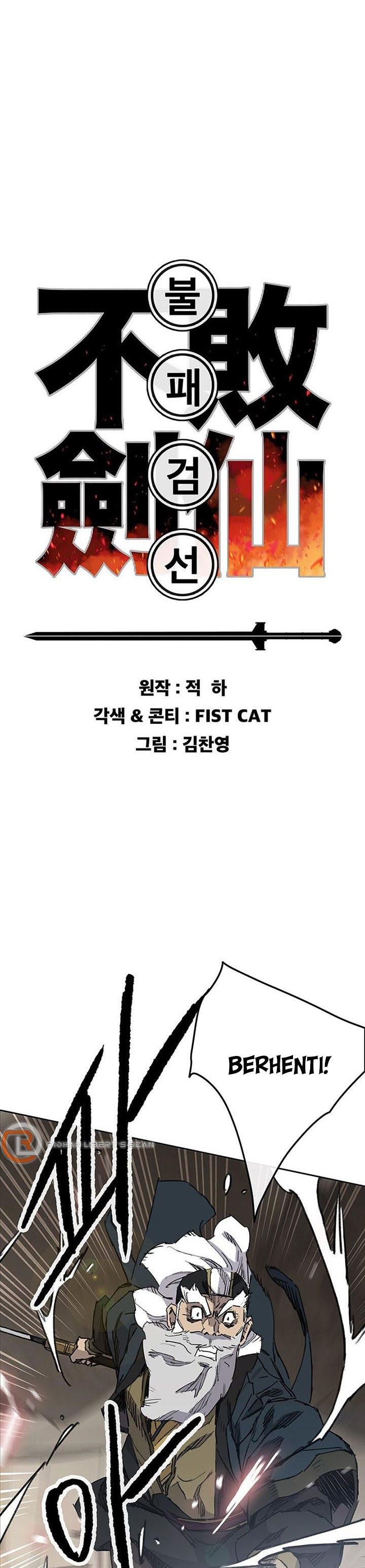 The Undefeatable Swordsman Chap 157 - Next Chap 158