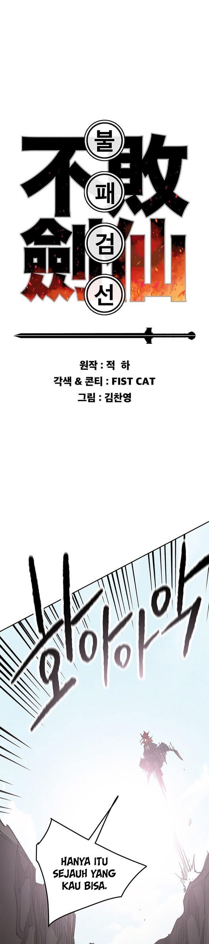 The Undefeatable Swordsman Chap 159 - Next Chap 160