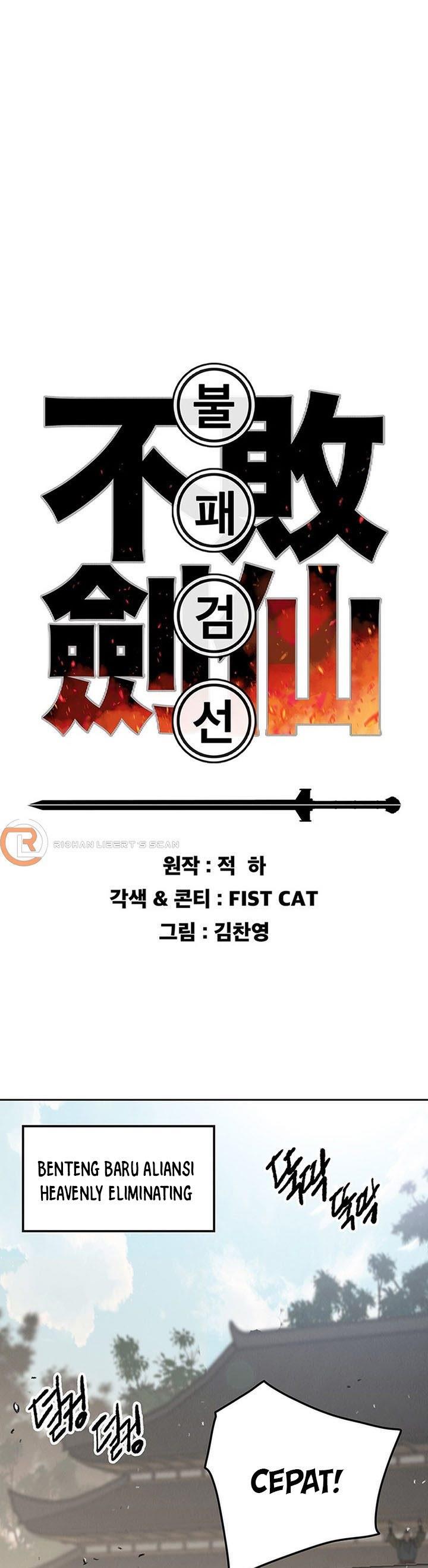 The Undefeatable Swordsman Chap 167 - Next Chap 168