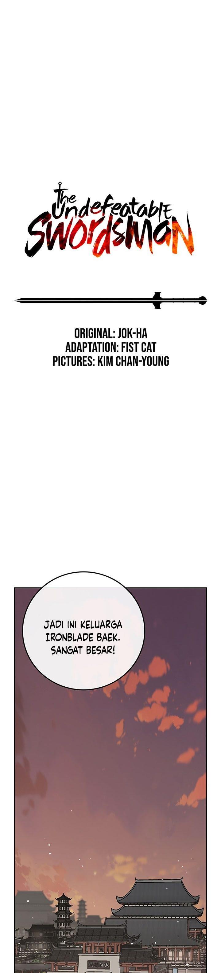 The Undefeatable Swordsman Chap 179 - Next Chap 180