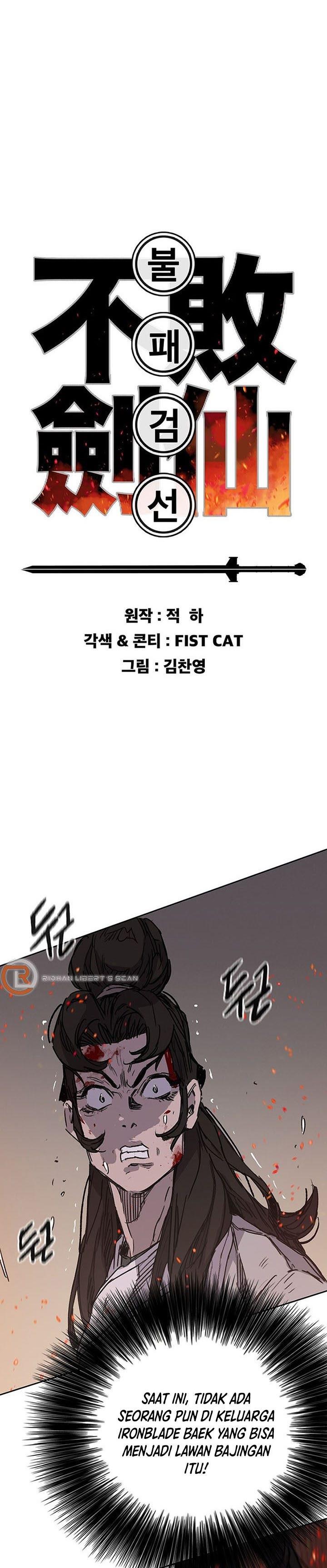 The Undefeatable Swordsman Chap 172 - Next Chap 173