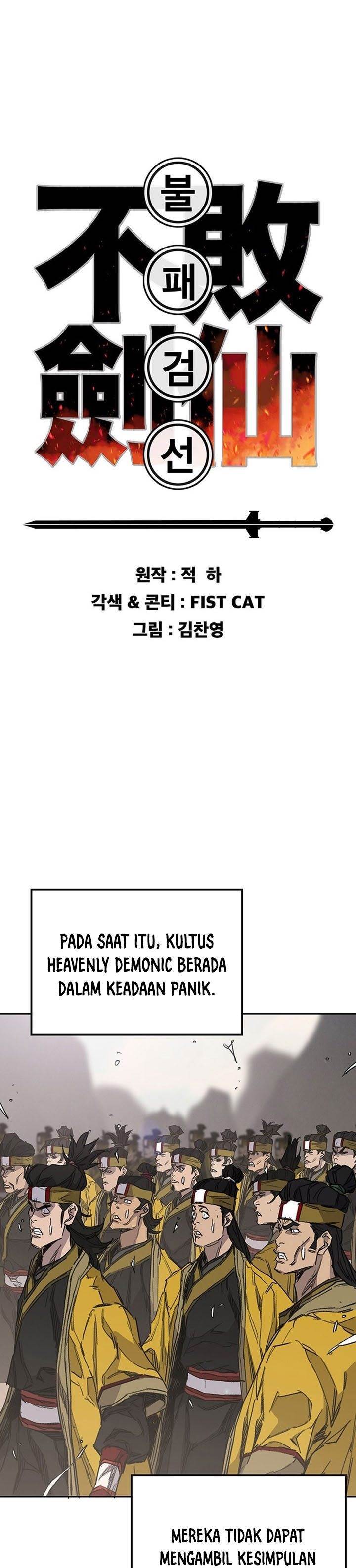 The Undefeatable Swordsman Chap 187 - Next Chap 188