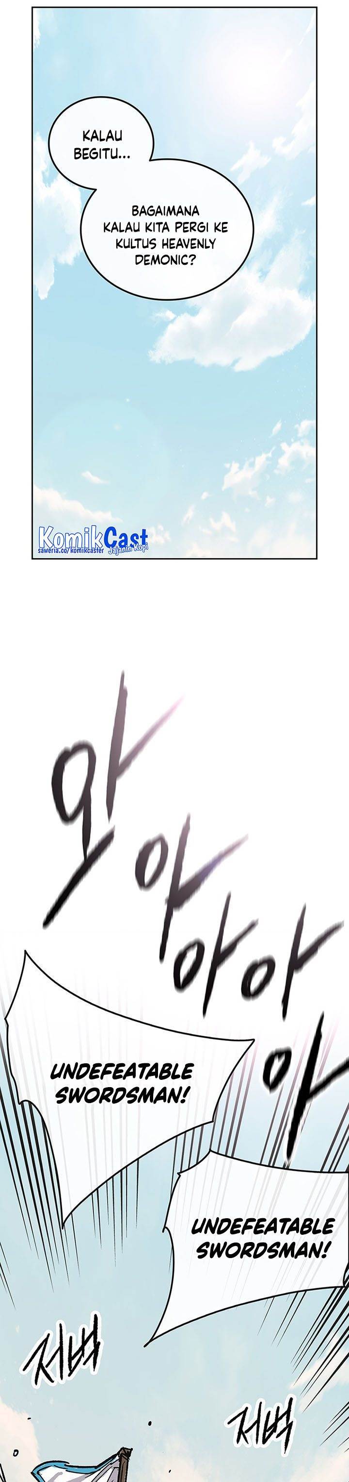 The Undefeatable Swordsman Chap 184 - Next Chap 185