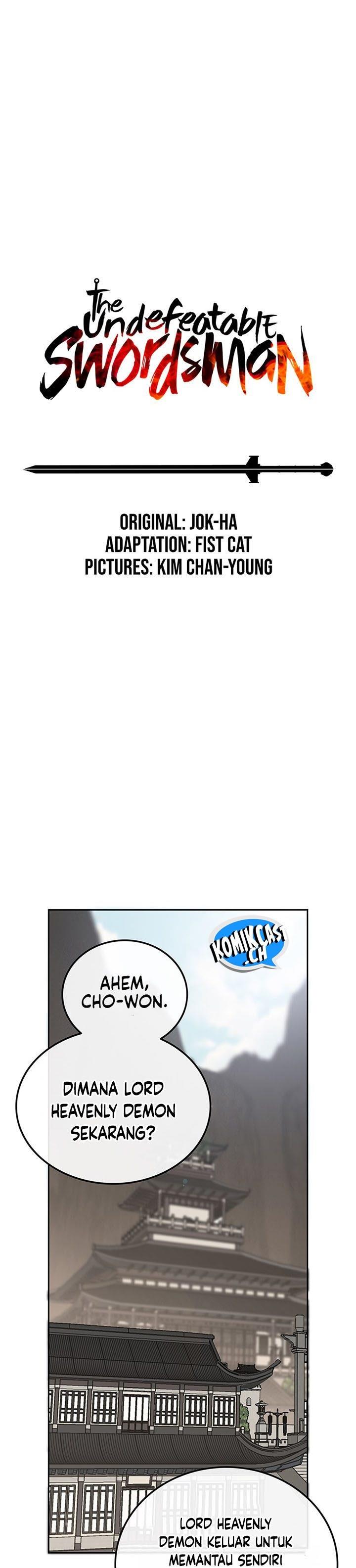 The Undefeatable Swordsman Chap 180 - Next Chap 181