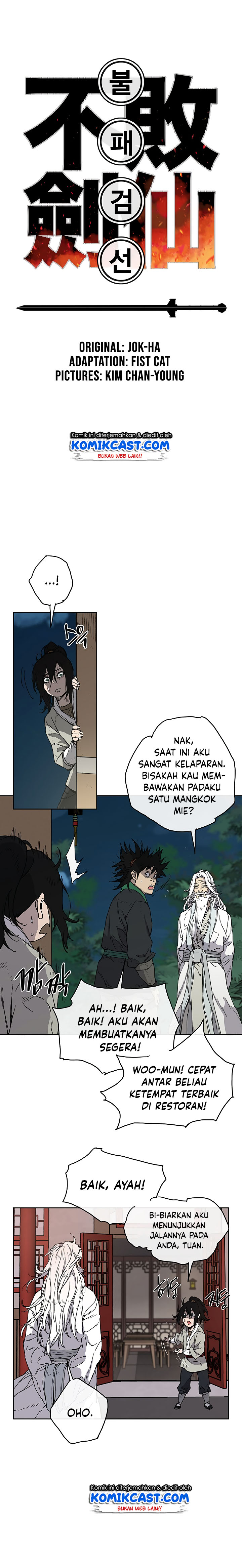 The Undefeatable Swordsman Chap 2 - Next Chap 3