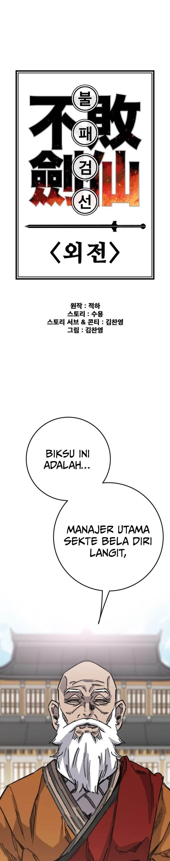 The Undefeatable Swordsman Chap 255 - Next Chap 256