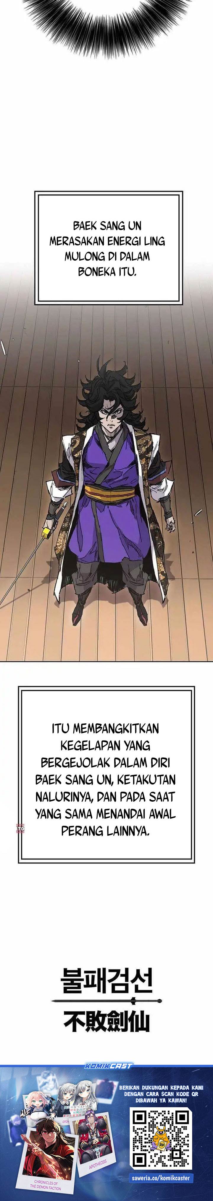 The Undefeatable Swordsman Chap 275 - Next Chap 276