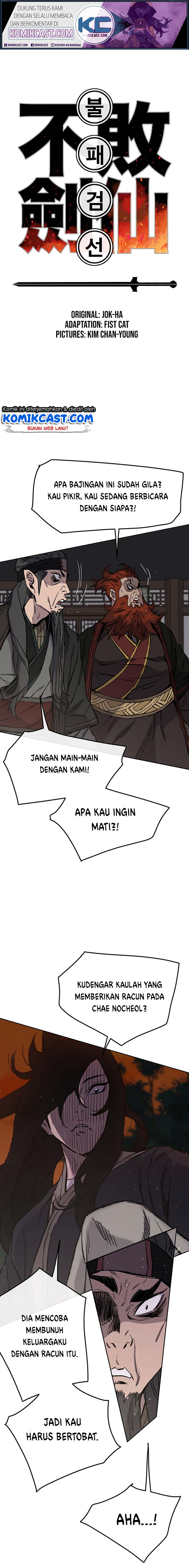 The Undefeatable Swordsman Chap 35 - Next Chap 36