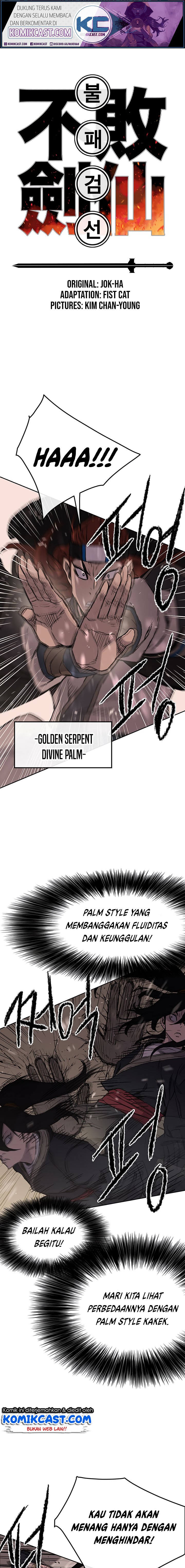 The Undefeatable Swordsman Chap 37 - Next Chap 38