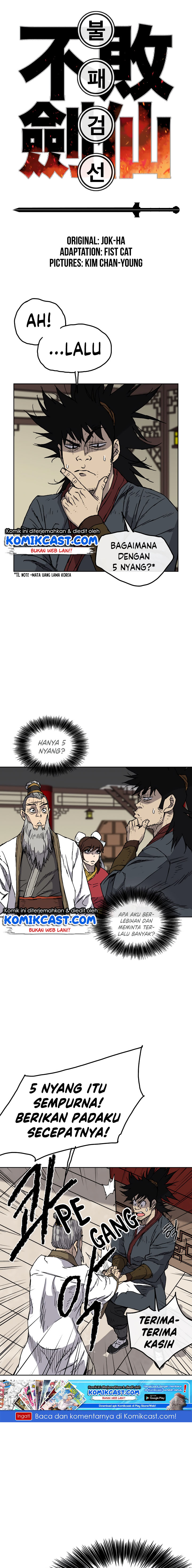 The Undefeatable Swordsman Chap 4 - Next Chap 5