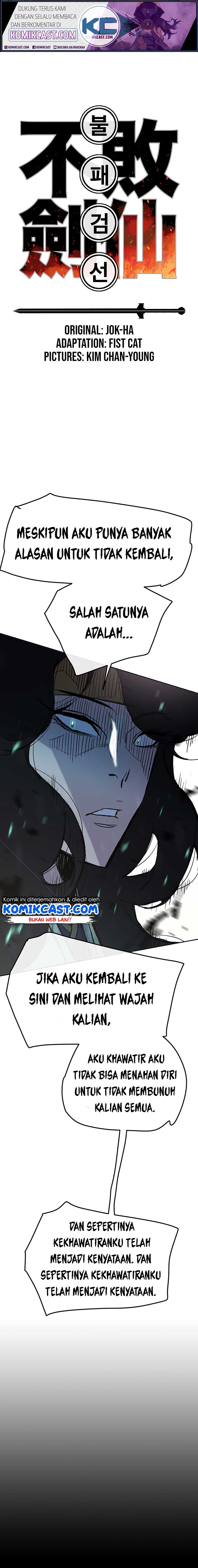 The Undefeatable Swordsman Chap 43 - Next Chap 44