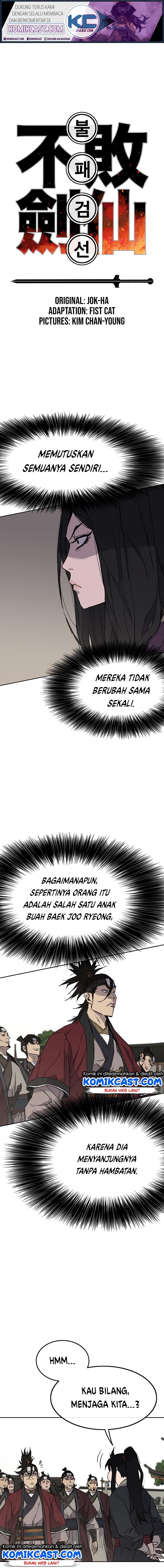 The Undefeatable Swordsman Chap 45 - Next Chap 46