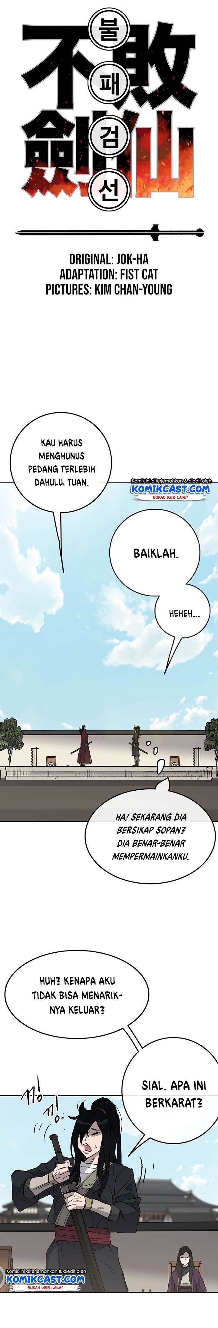 The Undefeatable Swordsman Chap 48 - Next Chap 49