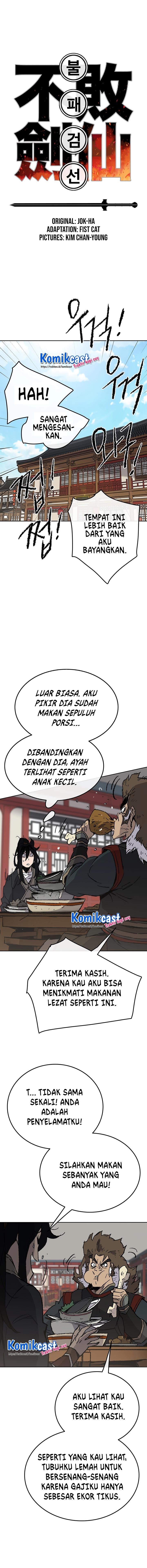 The Undefeatable Swordsman Chap 53 - Next Chap 54