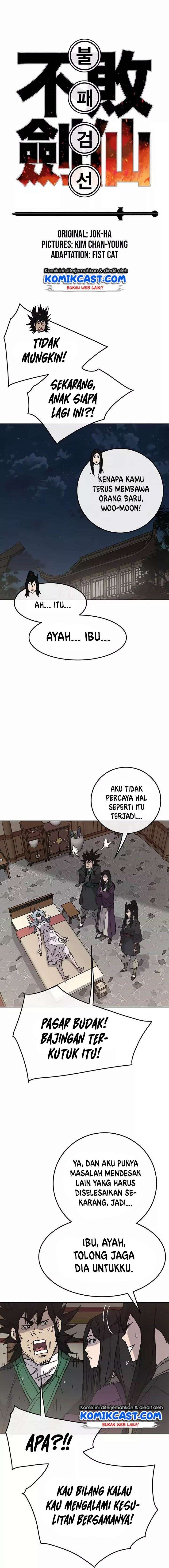 The Undefeatable Swordsman Chap 56 - Next Chap 57