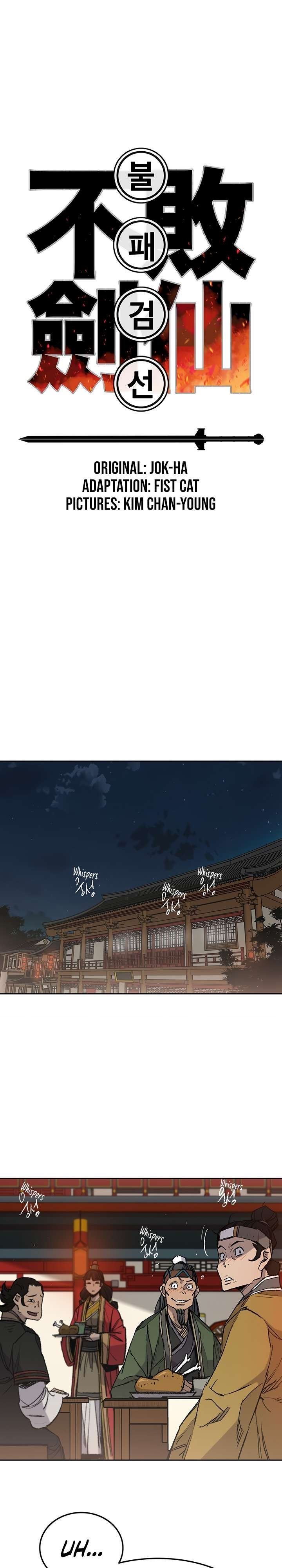 The Undefeatable Swordsman Chap 59 - Next Chap 60