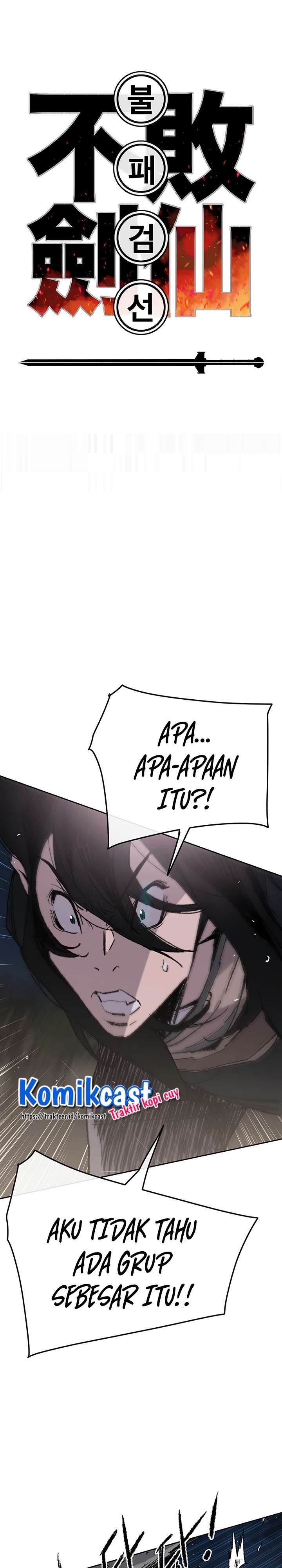 The Undefeatable Swordsman Chap 61 - Next Chap 62