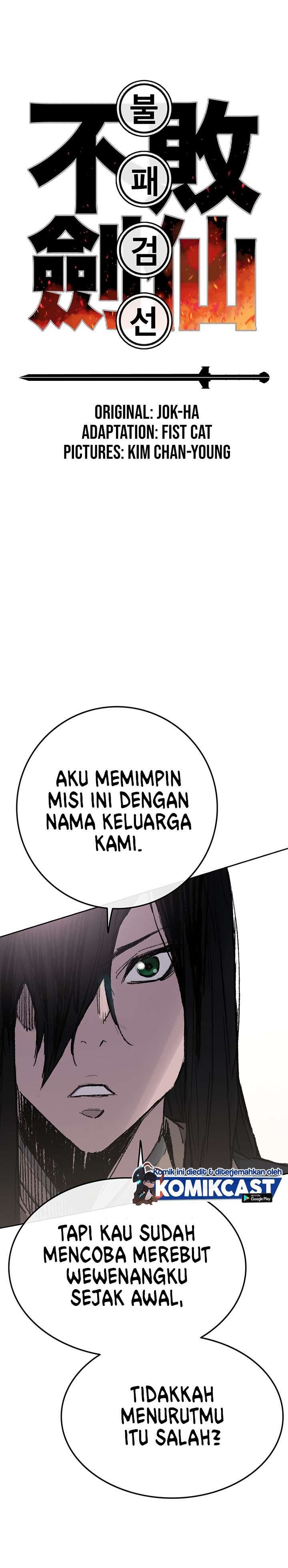 The Undefeatable Swordsman Chap 63 - Next Chap 64
