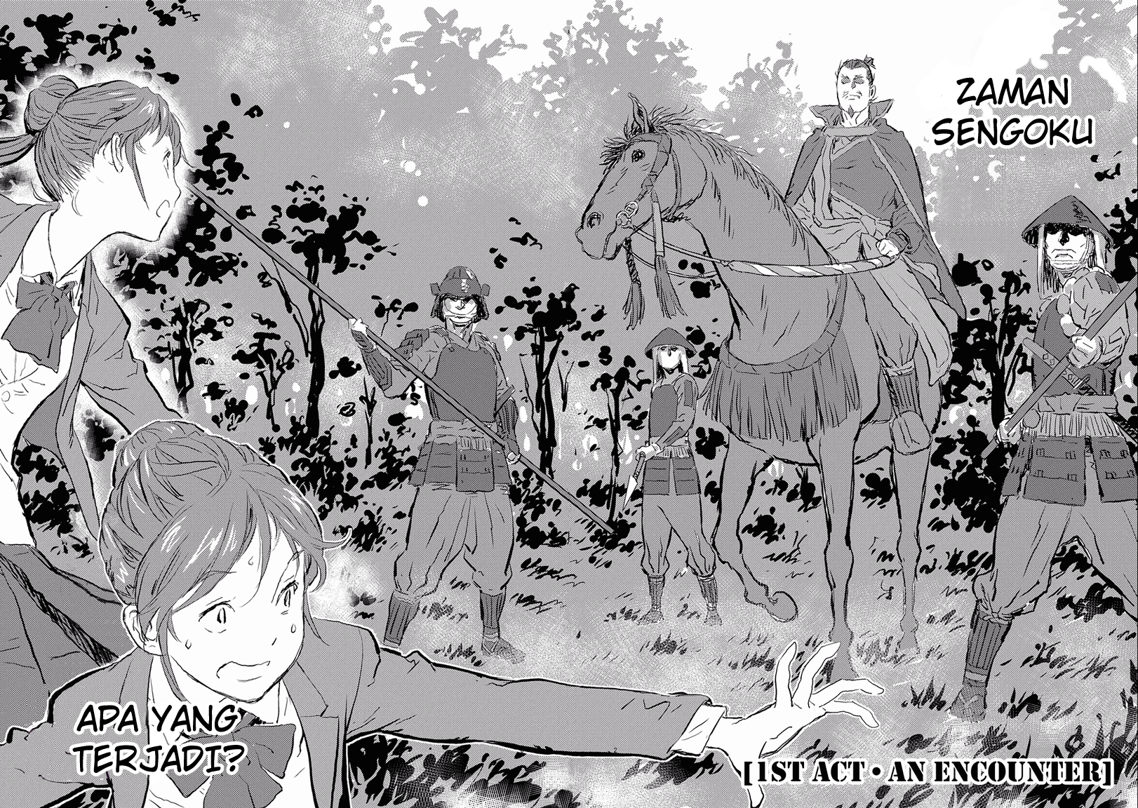 Sengoku Komachi Kuroutan: Noukou Giga Chap 1 - Next Chap 2