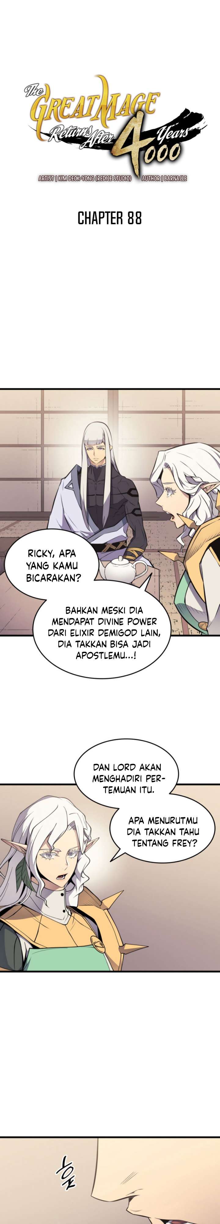 The Great Mage Returns After 4000 Years Chap 88 - Next Chap 89