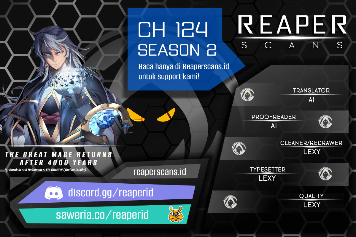 The Great Mage Returns After 4000 Years Chap 124 - Next Chap 125