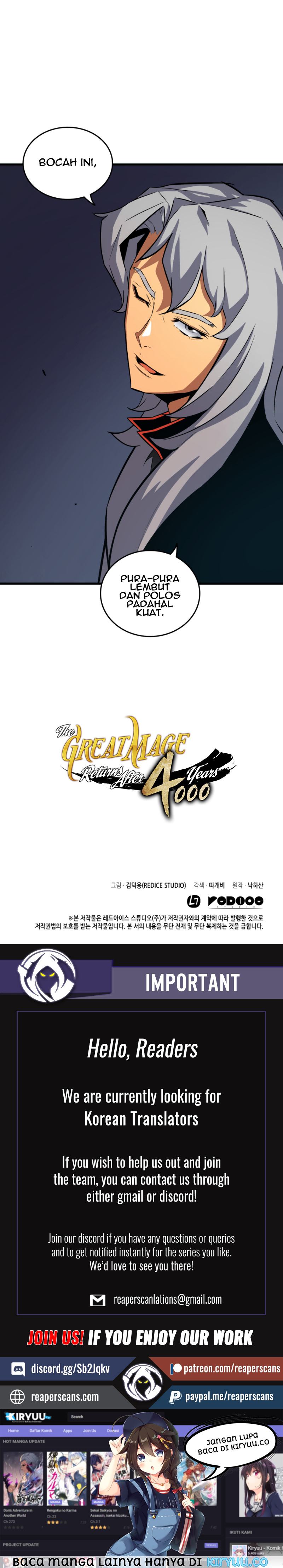 The Great Mage Returns After 4000 Years Chap 15 - Next Chap 16