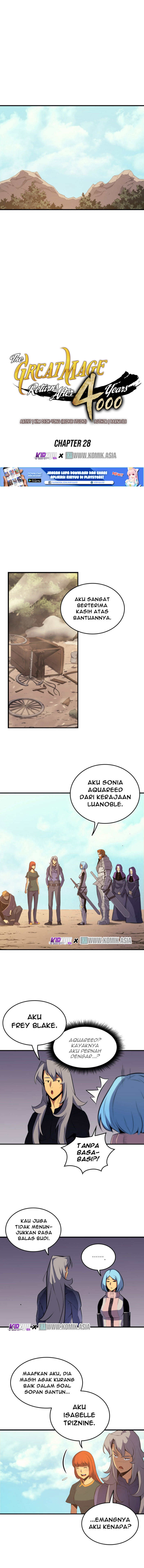 The Great Mage Returns After 4000 Years Chap 28 - Next Chap 29