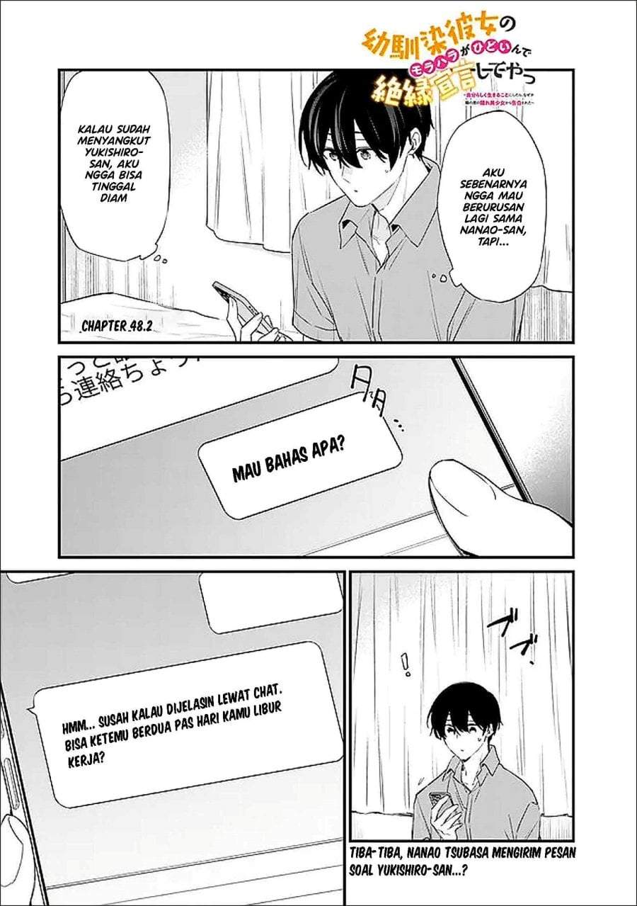 Osananajimi Kanojo no Morahara ga Hidoin de Zetsuen Sengen shite Yatta Chap 48.2 - Next Chap 49.2