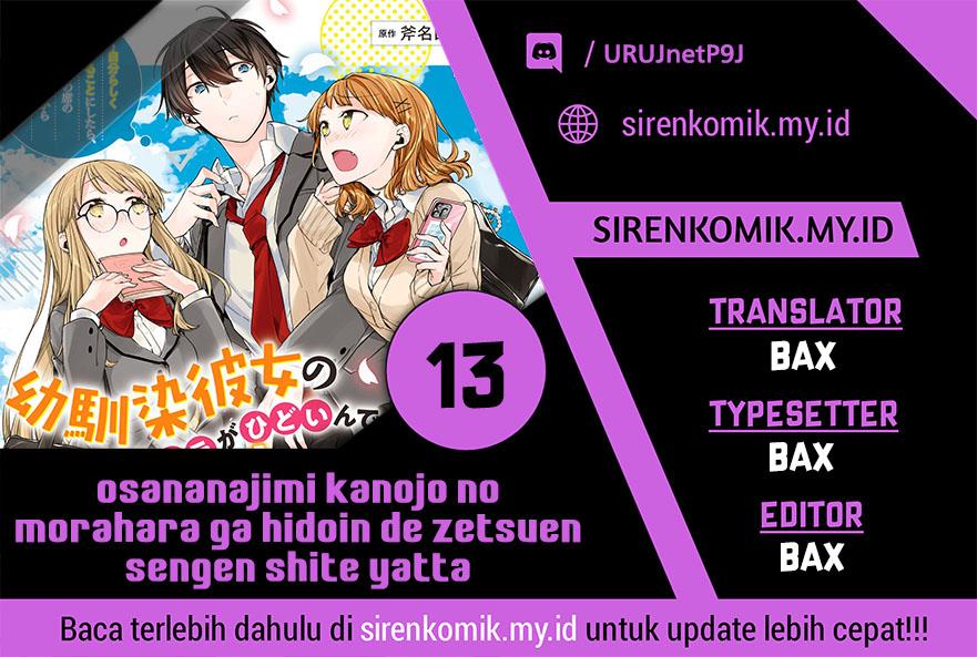 Osananajimi Kanojo no Morahara ga Hidoin de Zetsuen Sengen shite Yatta Chap 13 - Next Chap 14