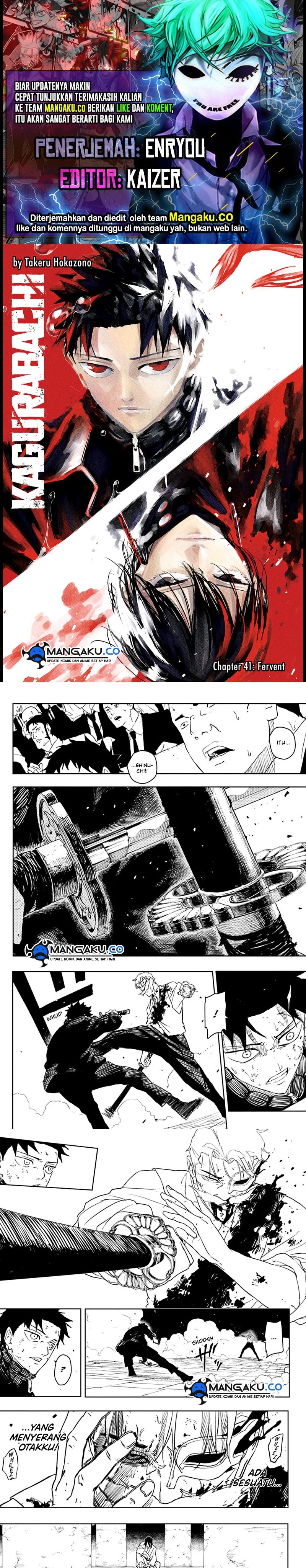 Kagurabachi Chap 41 - Next Chap 42