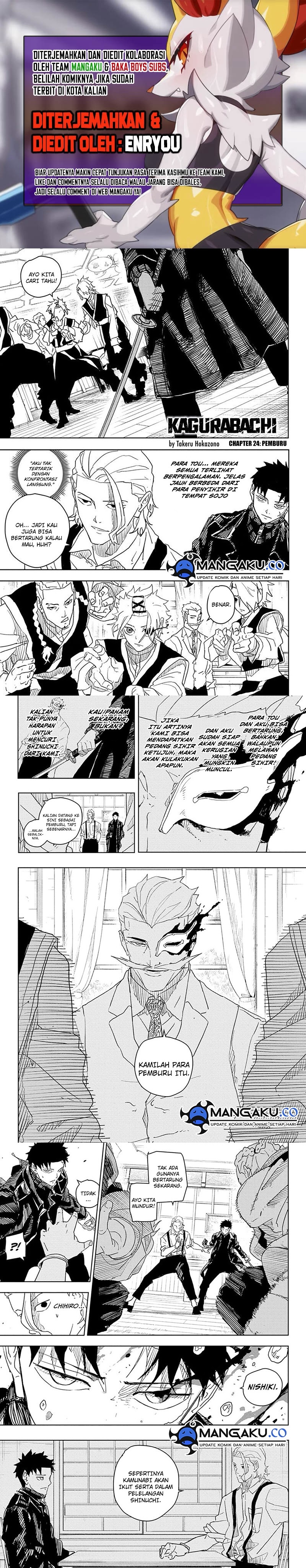 Kagurabachi Chap 24 - Next Chap 25