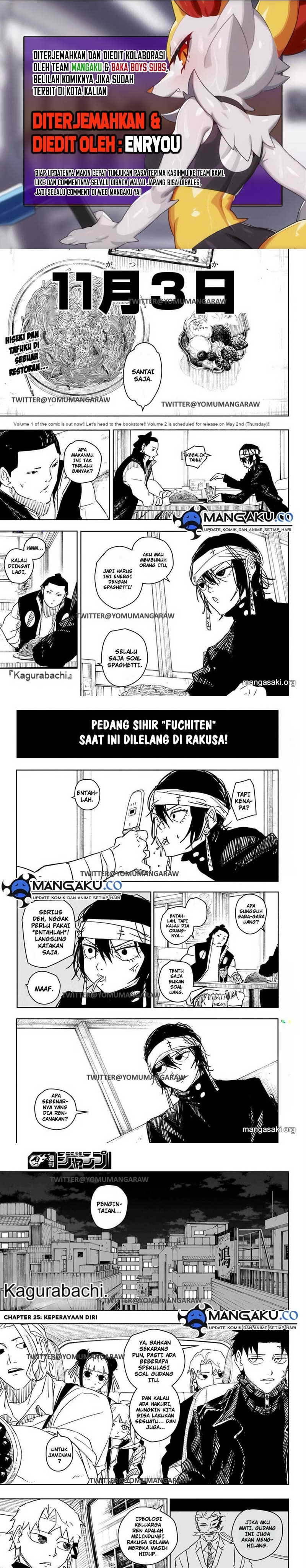 Kagurabachi Chap 26 - Next Chap 27