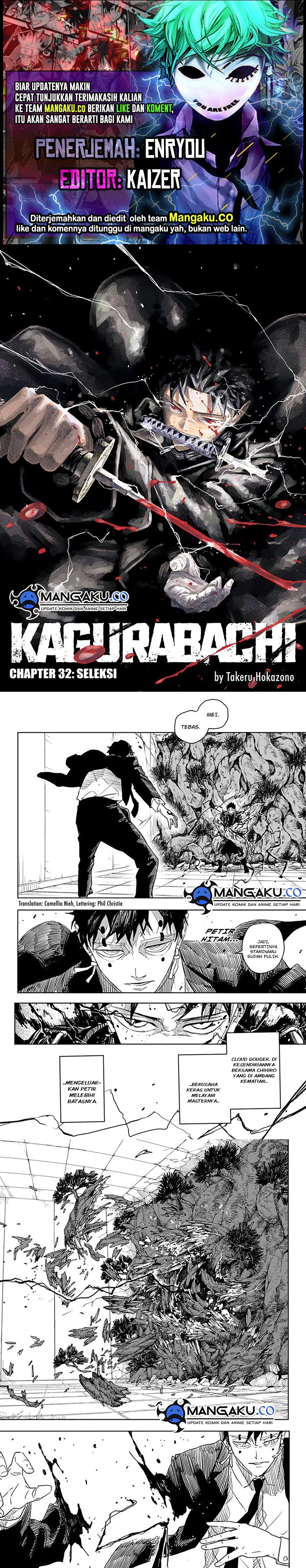 Kagurabachi Chap 32 - Next Chap 33