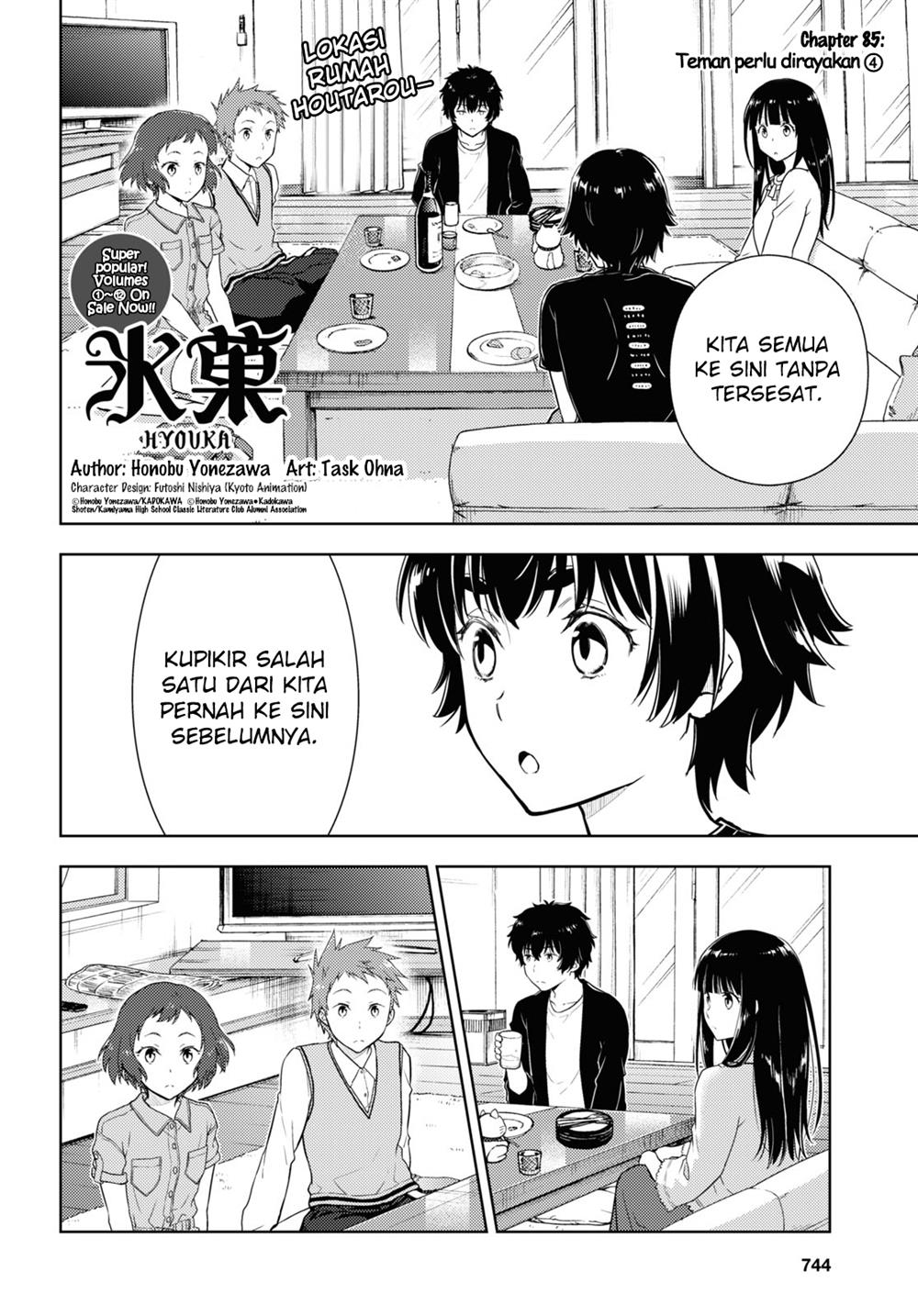 Hyouka Chap 85 - Next Chap 86